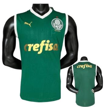 Camisa Regata Palmeiras Home 24/25 Masculina - Pu - Regata Masculina ...