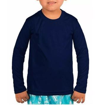 camisa térmica azul