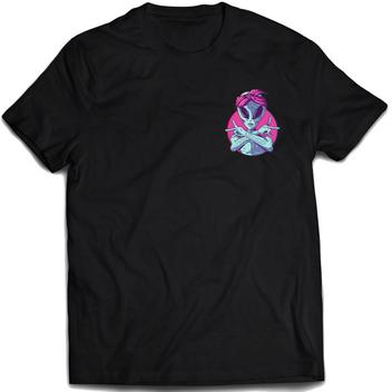 Camiseta Alien gangsta Alienigena Swag Camisa rapper E.T - Mago das ...