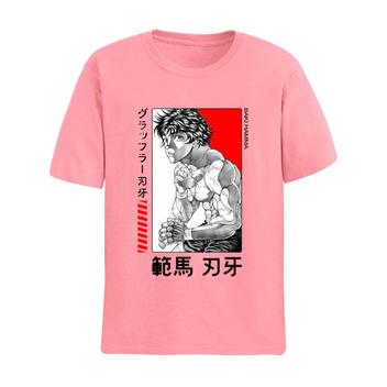 Camiseta Básica Camisa Baki Hanma The Grappler O Campeao Anime