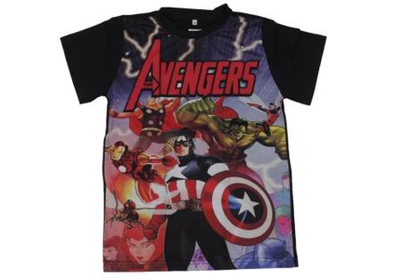 Camiseta Blusa Adulto Unissex Vingadores Marvel H135 BM - Animes ...
