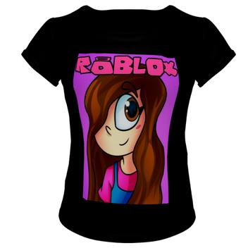 Camiseta Julia Minegirl Infantil Mineblox Roblox Game Presente