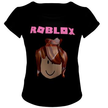 Camiseta blusa rosa infantil menina roblox, Magalu Empresas