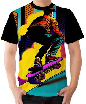 Camiseta Camisa Ads Skatista Skate Pista - Fabriqueta - Camiseta ...