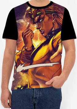 Camiseta Camisa Dio Brando Jojo Bizarre Anime Menino Fx004_x000D_ - JK  MARCAS - Camiseta Infantil - Magazine Luiza