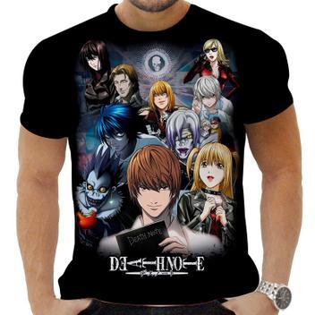 Isekai Yakkyoku Camiseta Para Homens Mulheres Preta Branca Unisexo