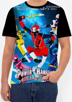 Camiseta Camisa Power Rangers Desenho Herois Menino Tv K009_x000D_ - JK  MARCAS - Camiseta Infantil - Magazine Luiza