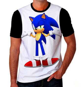 Camiseta Camisa Sonic Desenho Infantil Jogo Game Kids K02_x000D_ - JK  MARCAS - Camiseta Infantil - Magazine Luiza