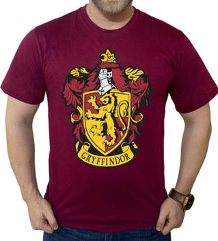 Camiseta Harry Potter Logo Casas Asfalto TAM G - Bem Boa Presentes - da  lembrancinha ao presentão