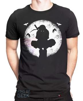 Camiseta Camisa Simbolo Clã Uchiha Itachi Sasuke Obito - Estilo Kraken -  Camiseta Feminina - Magazine Luiza