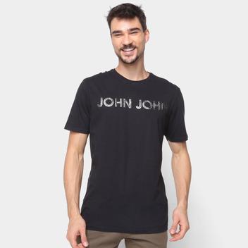 Camiseta John John Básica Masculina - Camiseta Masculina - Magazine Luiza