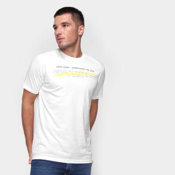 Camiseta John John Básica Logo Masculina - Camiseta Masculina - Magazine  Luiza