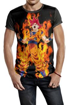 Camiseta Dragon Ball Super Goku SSJ Blue - Estampa Total