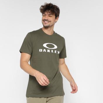 Camiseta Oakley O-Bark Masculina - Gelo