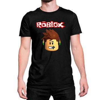 Camiseta Luffy Rosto Roblox Em Algodão Adulto Unisex TSM Camisa - Camiseta  Feminina - Magazine Luiza