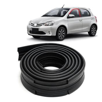 Canaleta Dianteira Borracha Vidro Direito Carro Etios - Uniflex ...