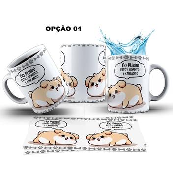 Caneca 325ml Meme No Puedo Estoy Gordito Y Cansadito - LARANJA E MIMOS ...