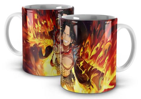 Caneca Anime One Piece Personagens - Mega Oferta!!!