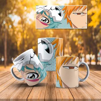 Caneca Bleach Personagens