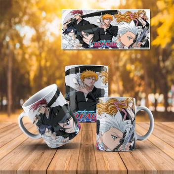 Caneca Bleach Personagens