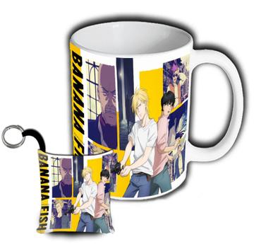 Caneca + Chaveiro Banana Fish Anime - Hot Cloud Shop - Caneca - Magazine  Luiza