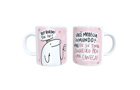 Caneca Flork Meme Hep bardei tiu iu Aniversário