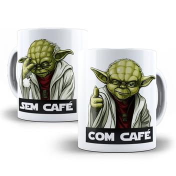 Caneca De Porcelana Aniversário, Mestre Yoda, Star Wars