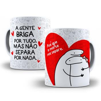 Caneca Namorados Eu te Amo Amor Love Flork Casal Meme Cerâmica 325ml, Magalu Empresas