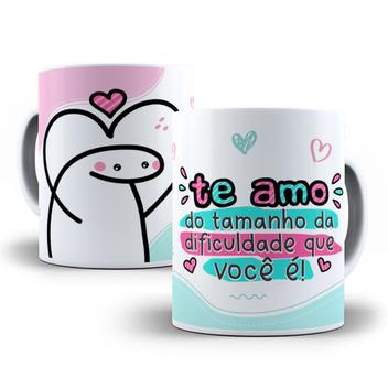 Caneca Flork Meme Namorados Apaixonados Todo Amor Que Tenho