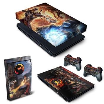 PS4 Slim Skin - Mortal Kombat 1 - Pop Arte Skins