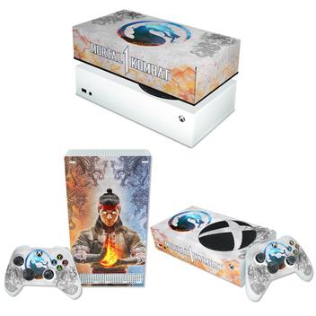 KIT Xbox One X Skin e Capa Anti Poeira - Mortal Kombat 1 - Pop Arte Skins