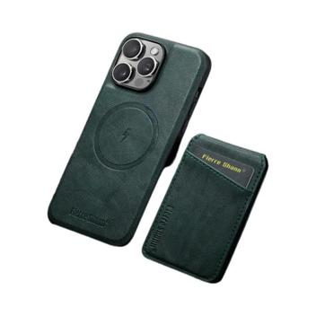 Custodia Magnetica In Pelle Con Portafoglio E Nome Personalizzato Per - Foto 7