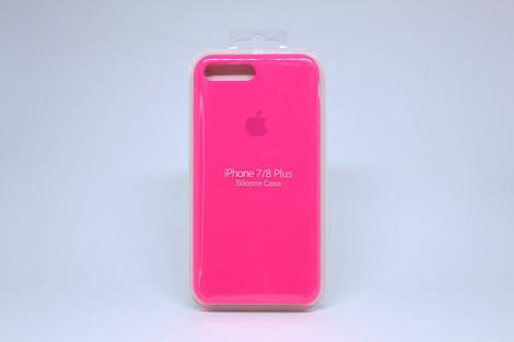 Capa Case Capinha Silicone Aveludado Iphone 7/8 Plus Rosa Pink Neon - POP  SHOP - Capinha de Celular - Magazine Luiza