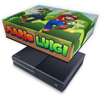 Xbox 360 Super Slim Skin - Mario & Luigi - Pop Arte Skins
