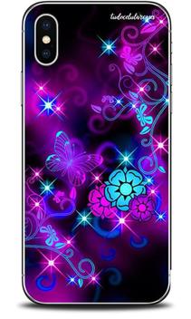 Custodia In Pelle Metallica Per Redmi Note 10 Pro (6.67'') - Cover Antiurto Con Disco Scintillante E Ricarica Wireless - Bianco - 2