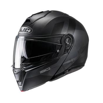Casque Intégral HJC I90 Syrex-MC5SF - MED (7 1/8-7 1/4) - Noir/Gris Semi-mat - NEUF