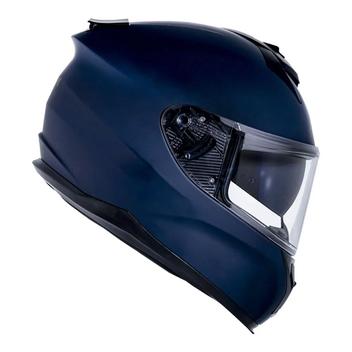 Capacete Norisk Strada Monocolor Azul Fosco - Capacete de Moto ...