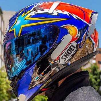Capacete Shoei X-Spirit 3 Norick 04 TC-2 Azul - Capacete de Moto