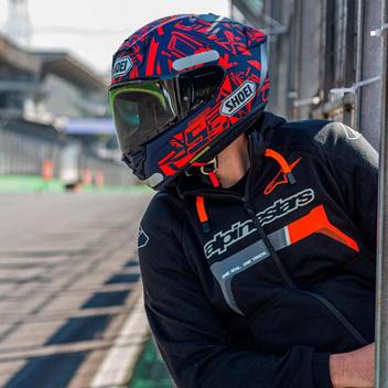 Capacete Shoei X-SPR Pro Marquez Dazzle TC-10 - Capas para