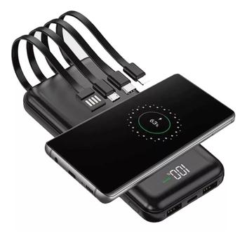 スマホアクセサリー Wireless Powerbank 10,000mAh Carregador Portátil 10000mAh Power Bank Celular Tablet - ZONNE