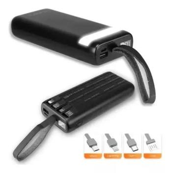 Carregador Portatil Power Bank 20000mah Original Turbo Universal Com ...