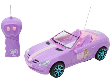 Carrinho Controle Remoto Barbie Fashion Driver 1834 Candide - Netcoelho