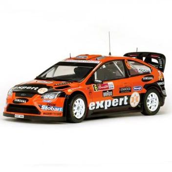 Modèle Réduit Sunstar Ford Focus RS WRC08 - Noir, échelle 1:18 - Wyedean 2015 - Neuf