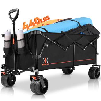 Carrinho dobrável grande Wagon Navatiee 300L com capacidade de 440 ...