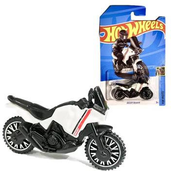 Carrinho Hot Wheels MOTO DUCATI DESERTX MINIATURA HKG32 HW MOTO