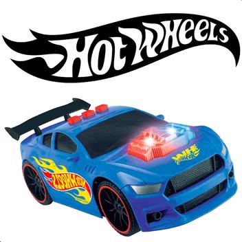 Carro HotWheels Speed Power Azul C/ Luzes e Sons BR1821