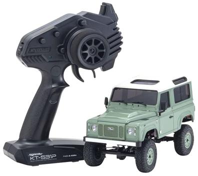 京商 MINI-Z 4x4 Land Rover Defender 90 Carro RC Kyosho Mini-Z 4x4 Land Rover Defender 90 Heritage