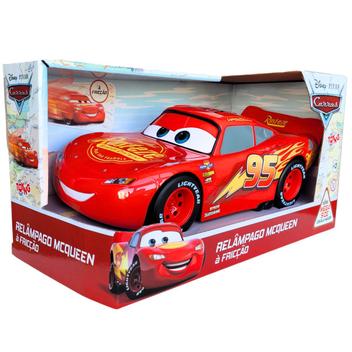 Carro Relâmpago Mcqueen Grande 28cm De Fricção Carros Disney - Toyng ...