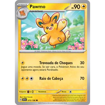 Carta Pokémon - Pawmot 76/198 - Escarlate Violeta SV1 - Copag Escala  Miniaturas by Mão na Roda 4x4