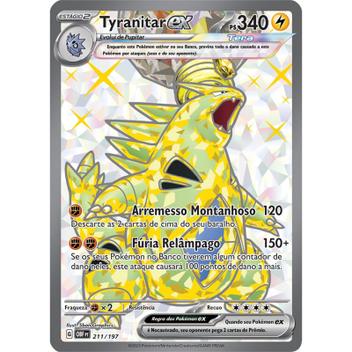 211 197 pokemon card Tyranitar ex 211 /197 Obsidian Flames Pokemon Tcg for Sale in Fountain Valley, CA
